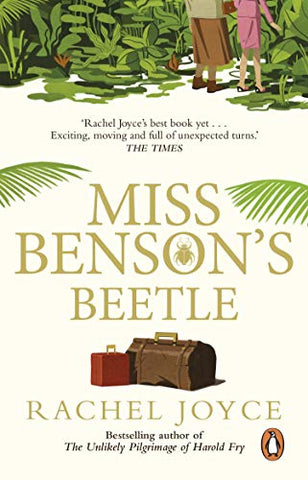 Book cover - Mrs Benson's Beetle by Rachel Joyce