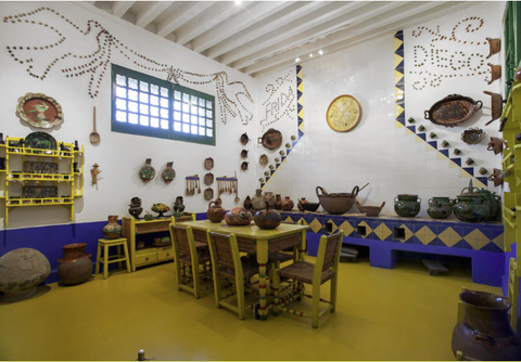 Museo Frida Kahlo, kitchen