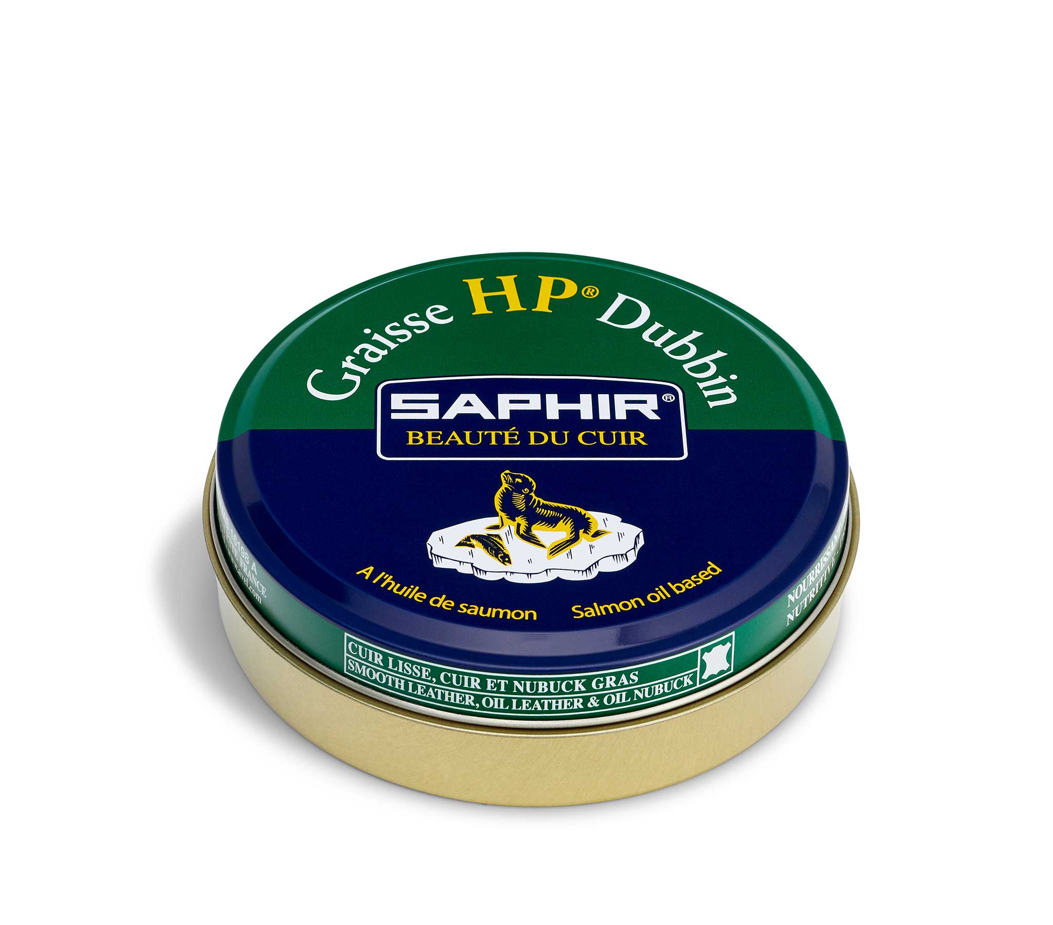  Saphir Creme Cuir Gras - Cream for Oiled Leather 125ml (Brown)  : Clothing, Shoes & Jewelry