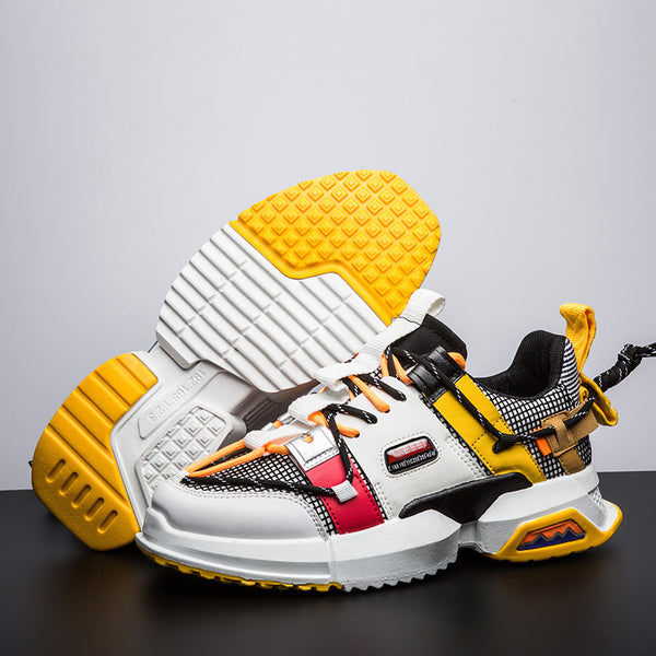 NINJA 'Electric Pulse' X6X Sneakers - Goldenrod Yellow – Men's Luxury ...