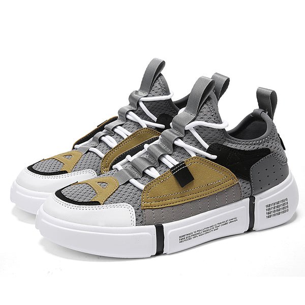 HIKARI X NUKE Mesh/Nubuck Sneakers – Men's Luxury Boutique - X9X™