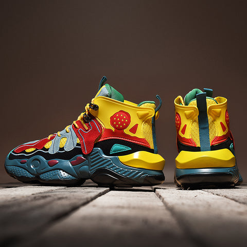 MAGMA Sneakers - Yellow/Red/Green 