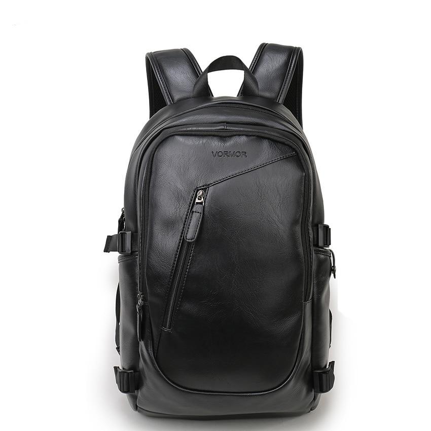 Leather Waterproof Laptop Backpack – Men's Luxury Boutique - X9X™