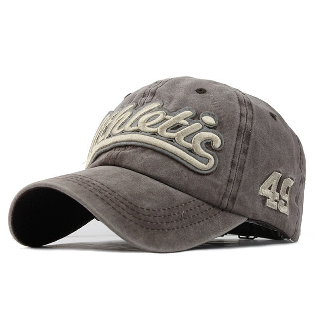 Washed Denim Baseball Cap – Men's Luxury Boutique - X9X™