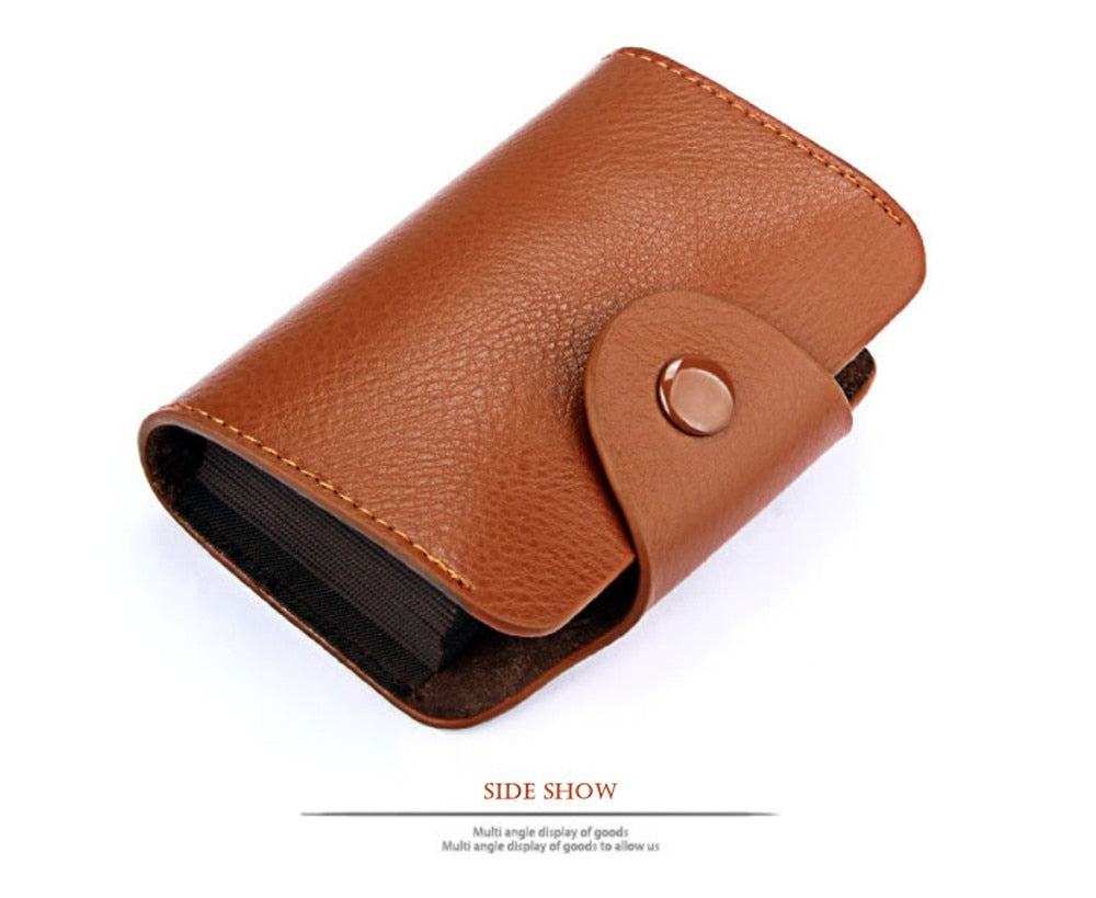 Luxury Leather Card Holder – Men's Luxury Boutique - X9X™