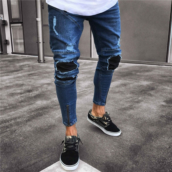 skinny jeans tapered ankle
