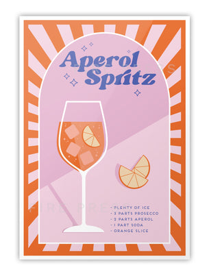 Aperol Spritz Glass Aperol Glass Personalised Gift Personalized