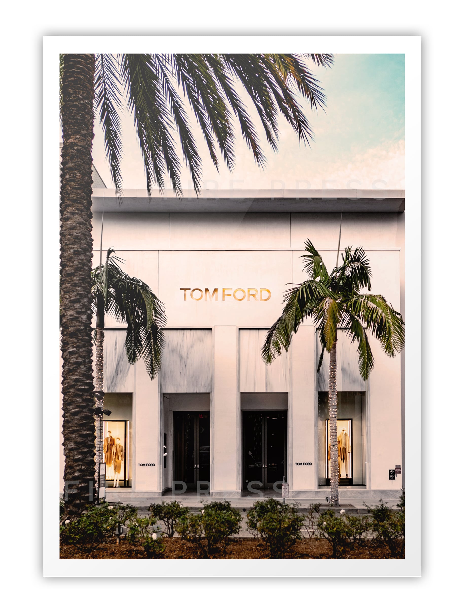 Tom Ford Store Front Poster / Print – Fire Press