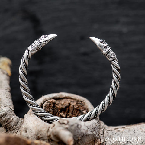 Viking Armring With Ravens, Mammen Art Bracelet - Northlord (5)