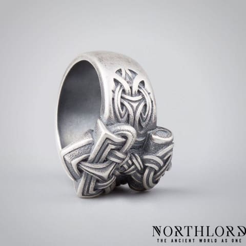 Mjolnir Ring, Thor's Hammer Jewelry - Northlord