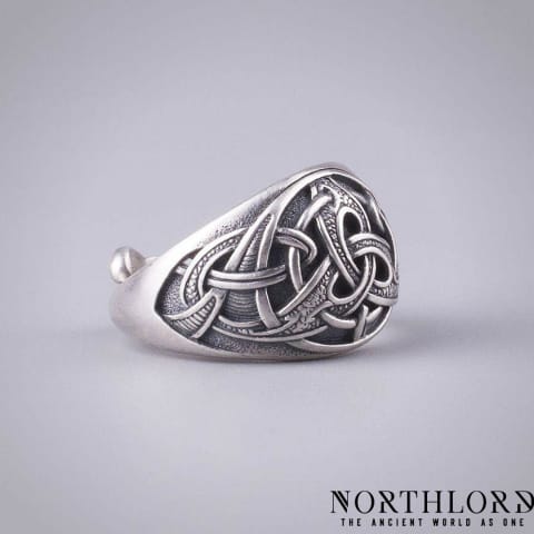 Triquetra Knot Ring Sterling Silver - Northlord - PK