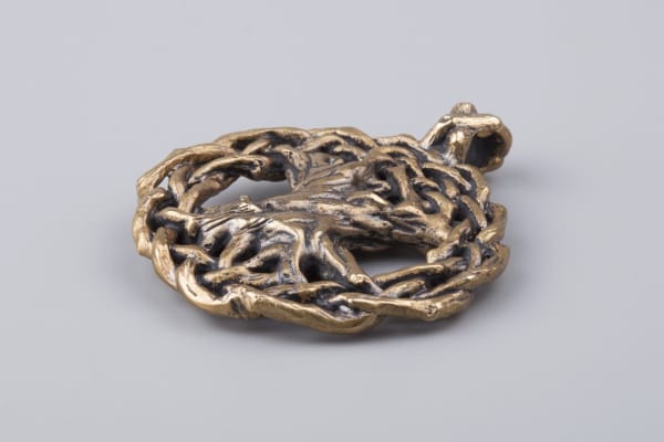 Yggdrasil Pendant, Tree Of Life Pendant with Cord, Bronze Viking pendant - Northlord (2)