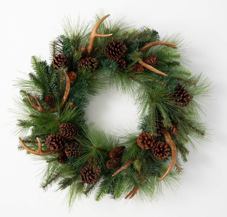 31 GLITTERED ICY FIR PINE BRANCH – Walker Boutique