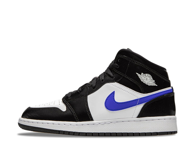 jordan 1 mid blue and white