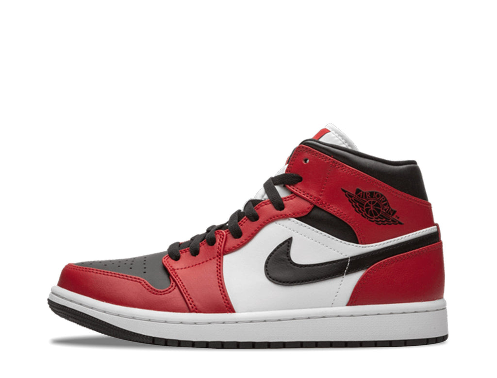 black toe air jordan 1 mid