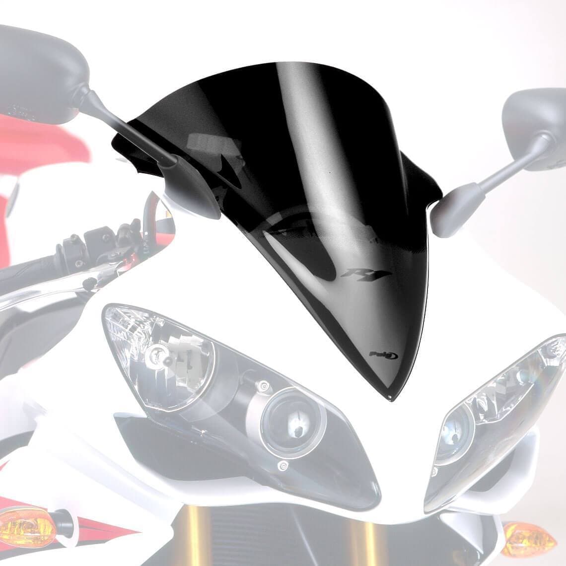 Puig 4365F RACING-SCREEN DARK SMOKE YAMAHA YZF-R1(07-08) プーチ