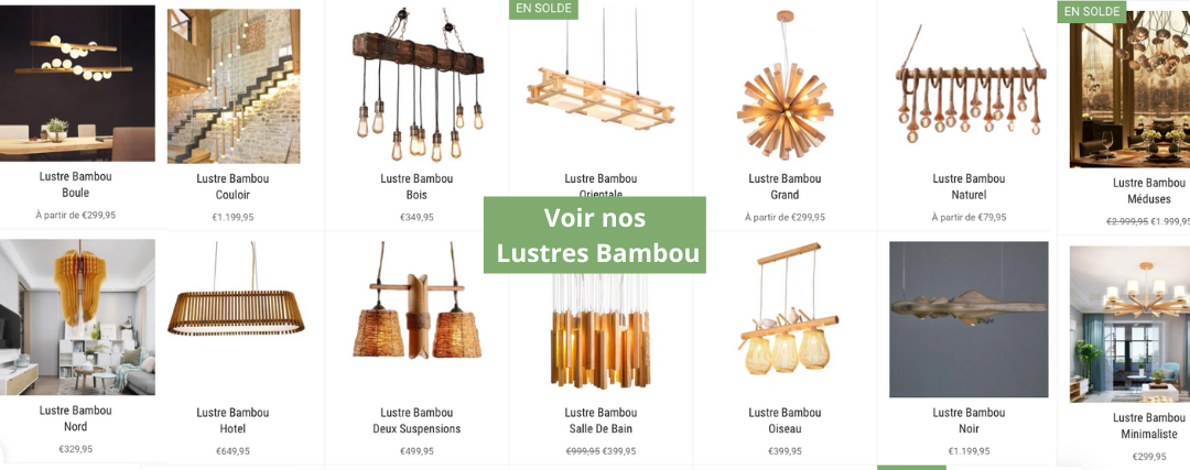 lustre bambou