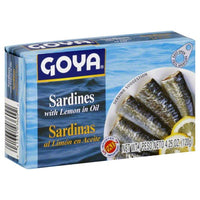 
              Goya - Sardines with Lemon in Oil - 4.25 oz.
            