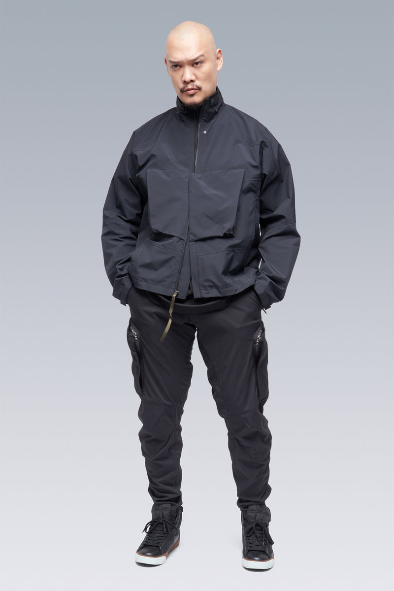 ACRONYM P10A-E Encapsulated Nylon Articulated Cargo Pant - BLACK