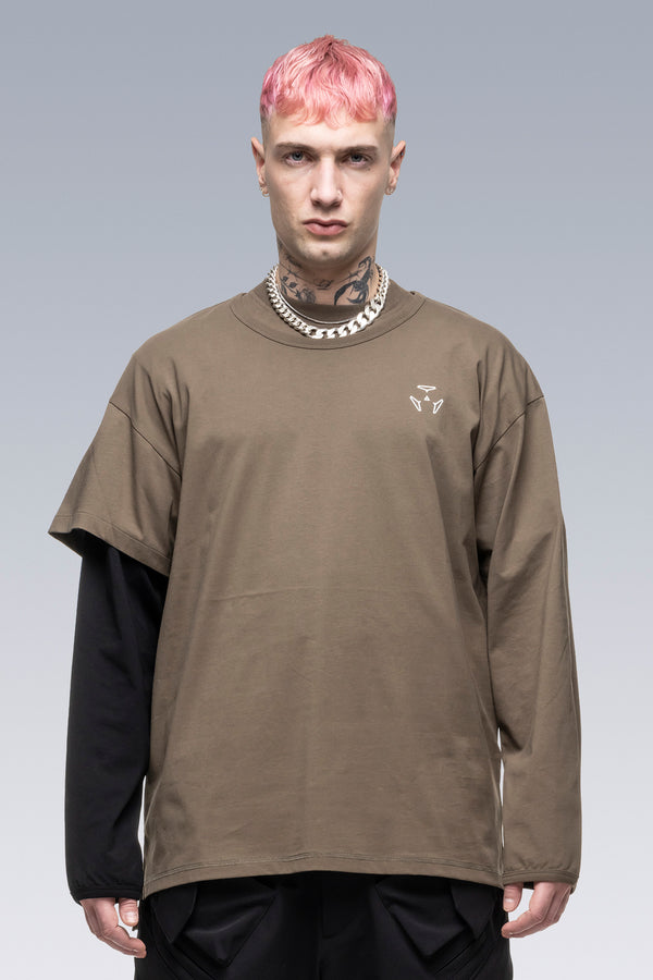 ACRONYM - S29-PR-B 100% Organic Cotton Long Sleeve T-shirt - RAF