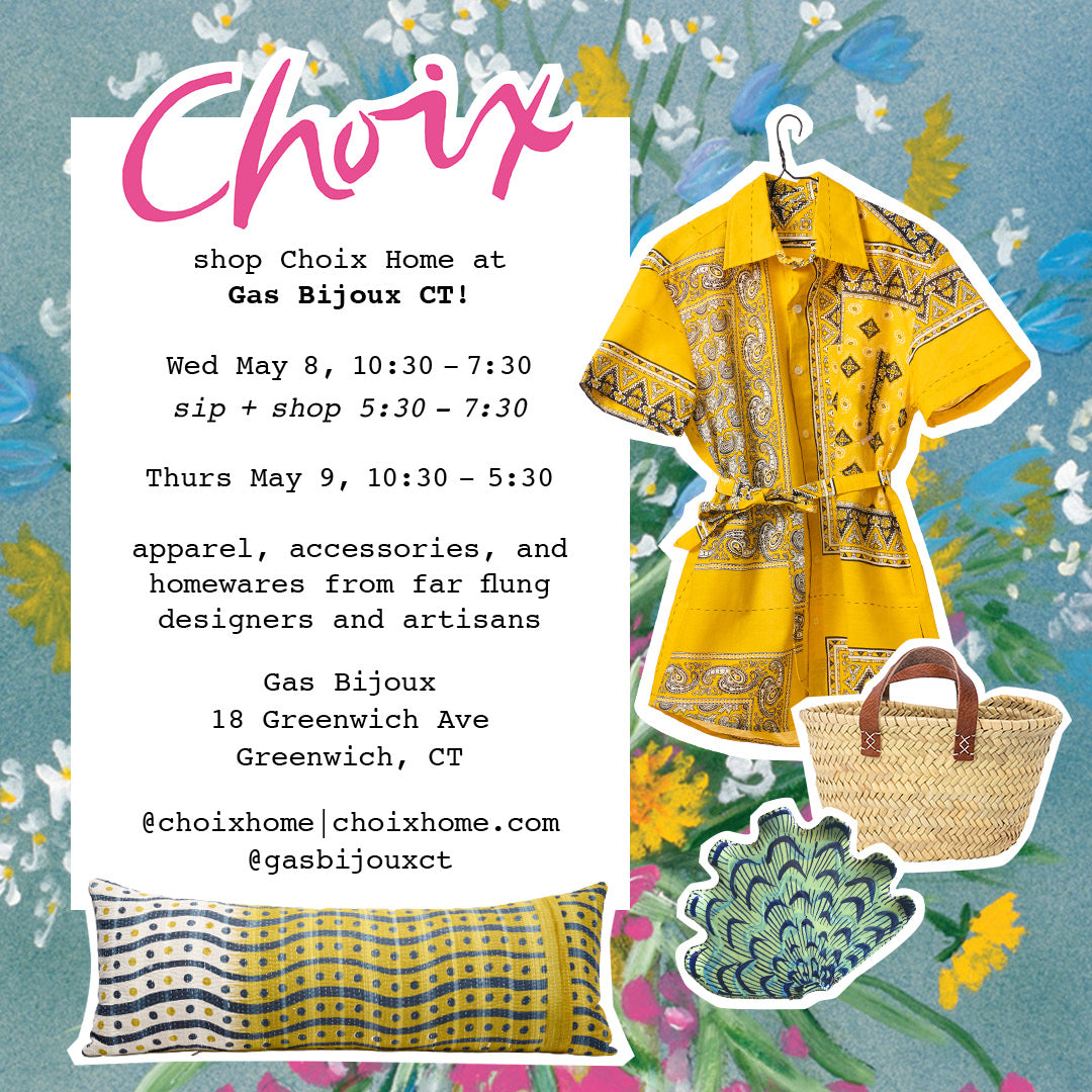 Choix Home invite to Pop up in Greenwich CT