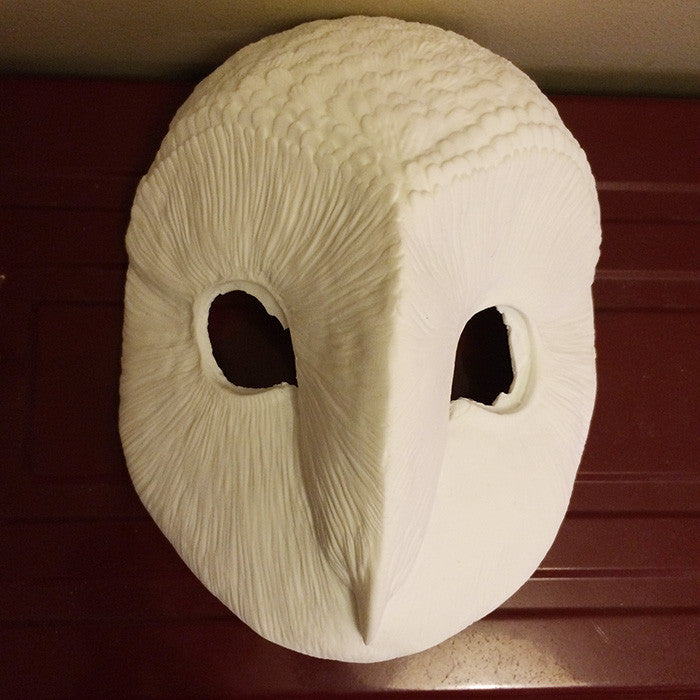 Diy Owl Mask Glow In The Dark Blank Missmonster