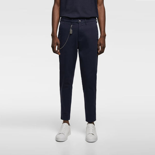 Z.A.R.A - Men 'NAVY' Carrot Fit Chino 