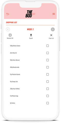 3 Most Common Questions About THE BOD App_Blog_ How Do I Add items To The shopping List?_THE BOD App