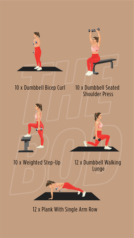 Full Body Dumbbell Workout