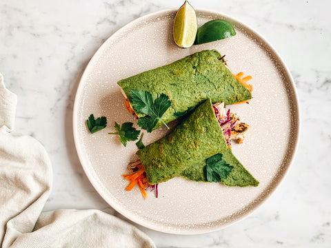 Spinach Tortilla Wrap | THE BOD