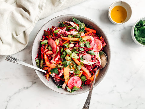 Tropical Slaw Salad With Chicken | THE BOD