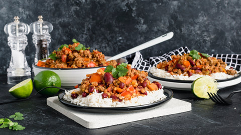 Chilli Carne from THE BOD Vegan Recipe Collection