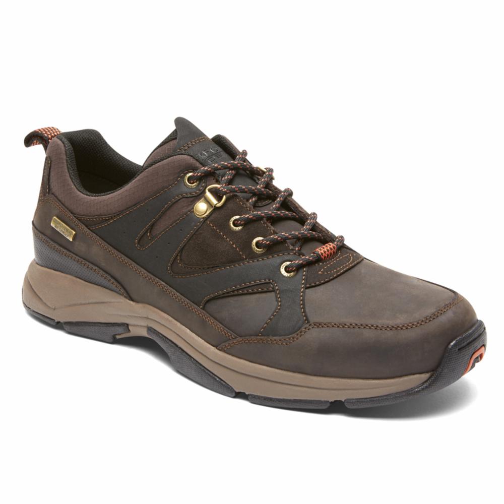 Rockport Men XCS SAWYERS SAWYERS LOW DARK BROWN – Rockport Canada