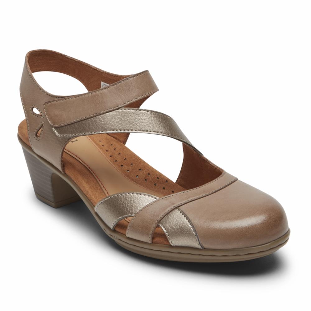 Cobb Hill KAILYN SLINGBACK KHAKI MULTI – Rockport Canada