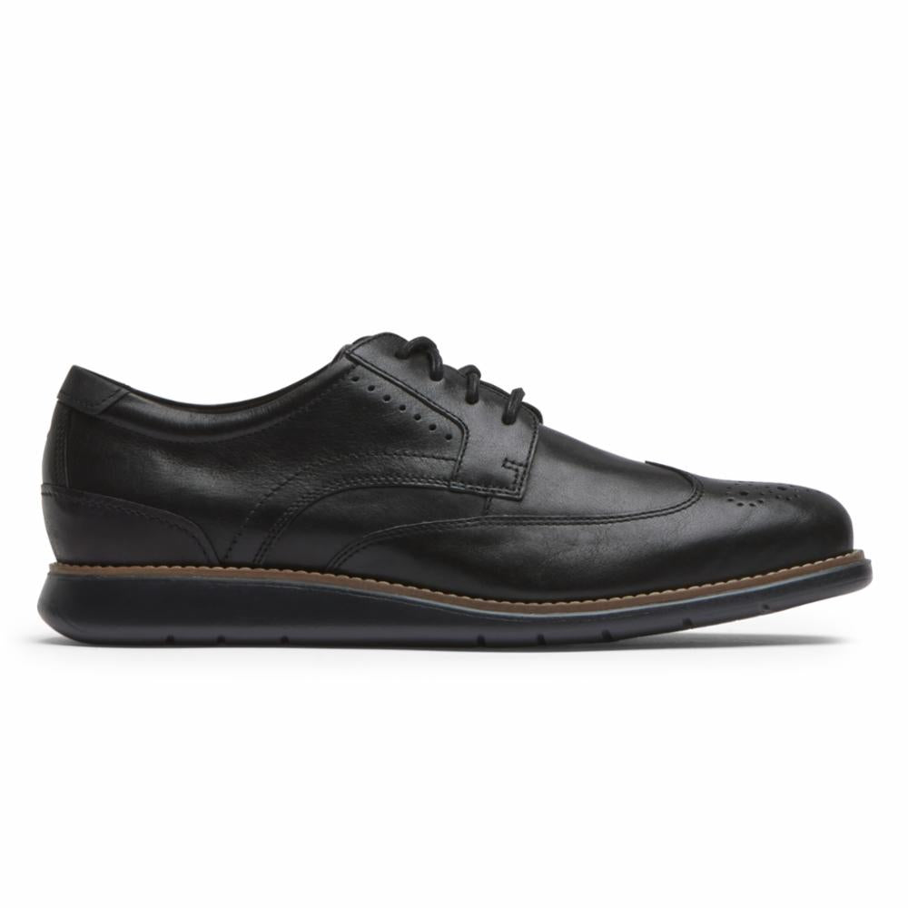 Rockport Men TOTAL MOTION CRAFT WINGTIP BLACK – Rockport Canada