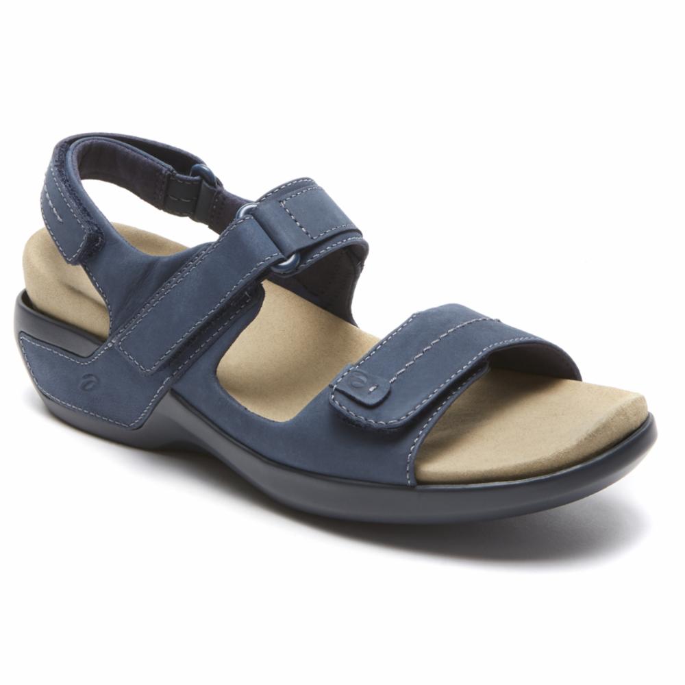 Aravon POWER COMFORT SANDALS KATY NAVY – Rockport Canada