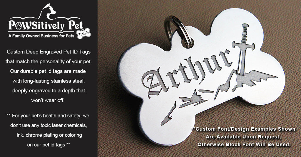 stainless steel dog tags for dogs engraved