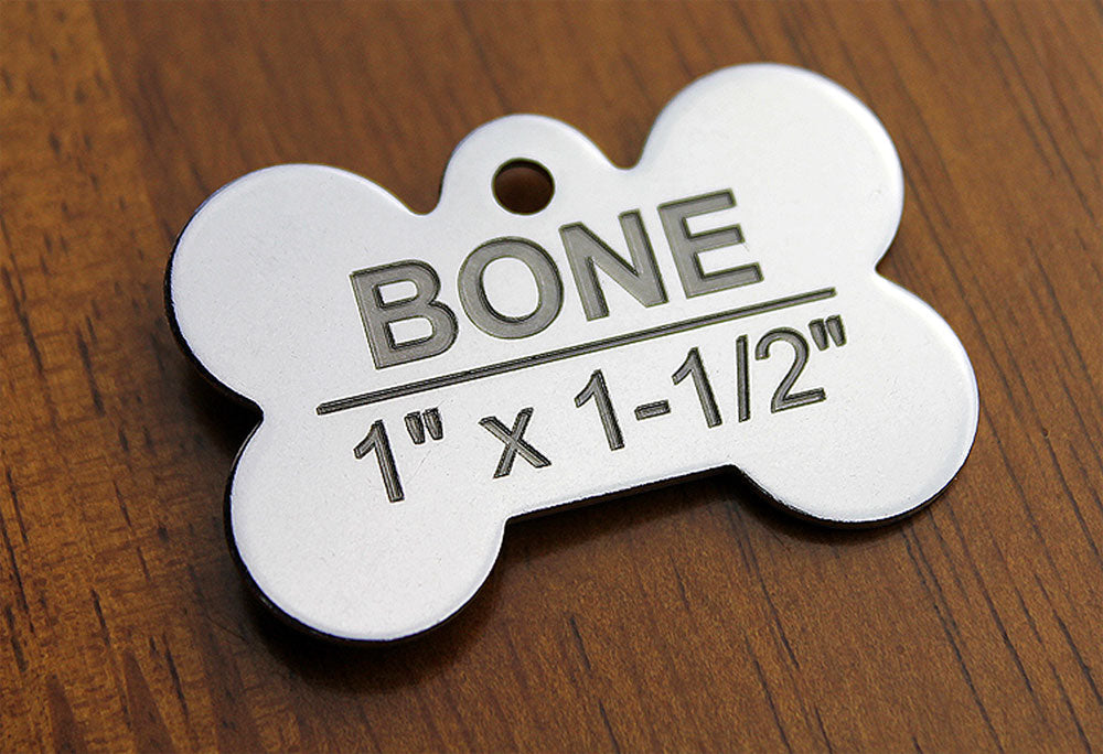 stamped dog id tags