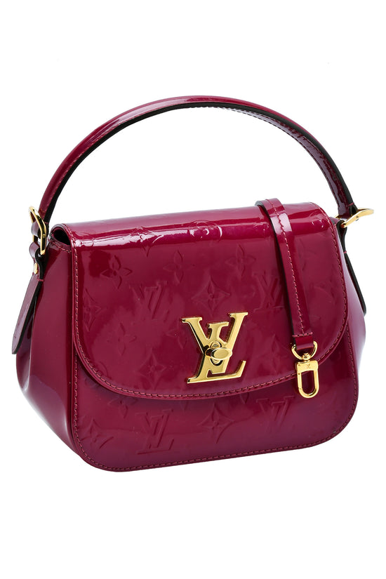 Louis Vuitton Amarante Monogram Vernis Avalon PM Shoulder Bag 18LK01  Leather ref.298140 - Joli Closet