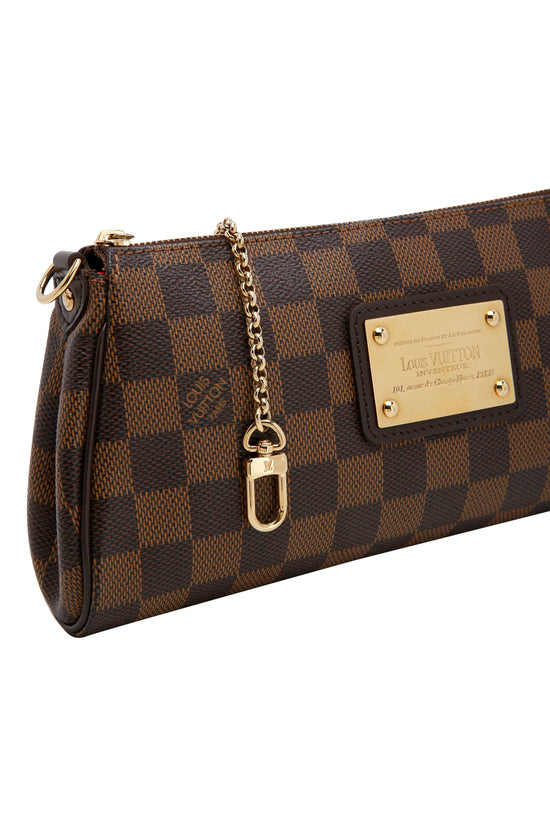 Louis Vuitton Damier Ebene Pochette Eva Bag 620lvs616 For Sale at