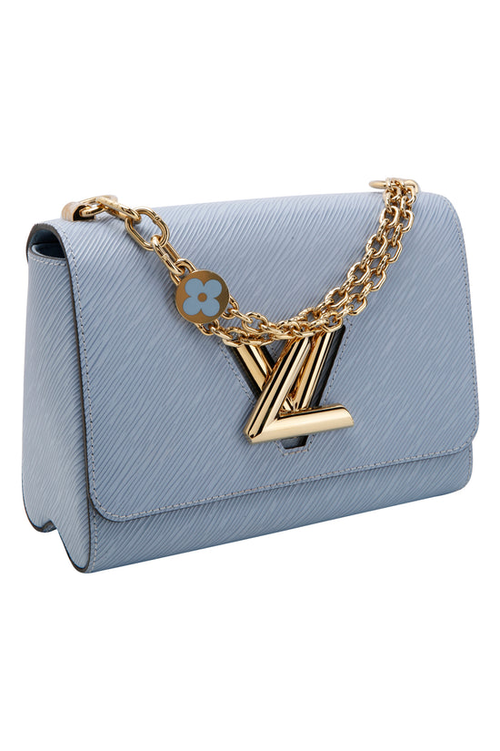 Limited Edition Twist MM Bag In Blue Epi Leather, 47% OFF