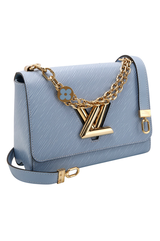 Louis Vuitton Blue Twist PM Epi Leather Mini Shoulder Bag at