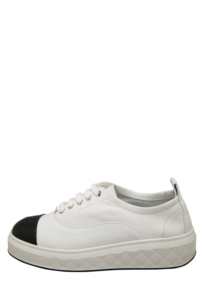 Off Leather CC Cap Oxford Sneakers