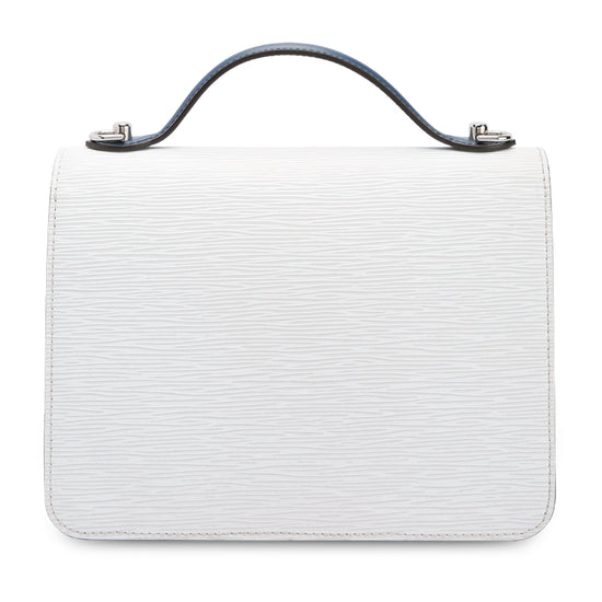 Louis Vuitton White Optique/Indigo/Coquelicot Epi Leather Neo Monceau Bag -  Yoogi's Closet