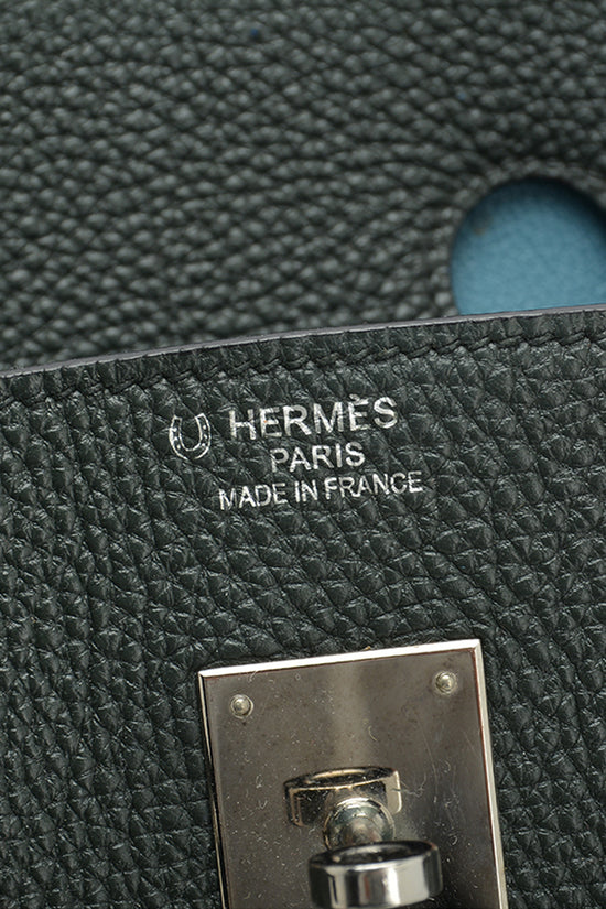 Hermes Birkin 35 Olive Green Togo with Palladium Hardware – Vault 55