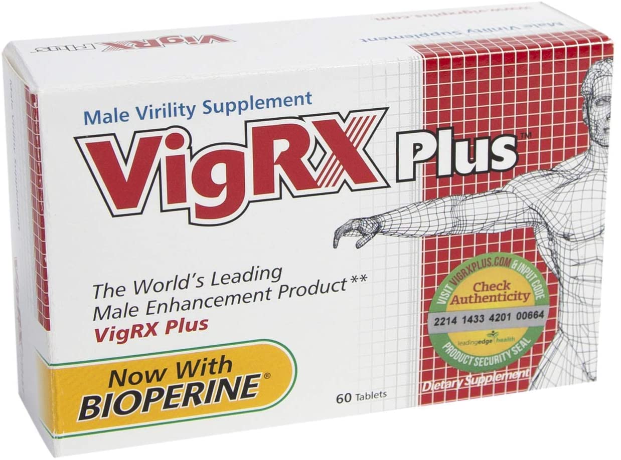 Vigrx Plus Male Virility Herbal Dietary Supplement Pill 60 Tablets Freeshipping Natural 1580