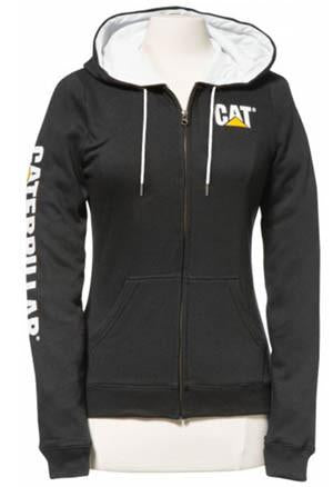 caterpillar zip up hoodie