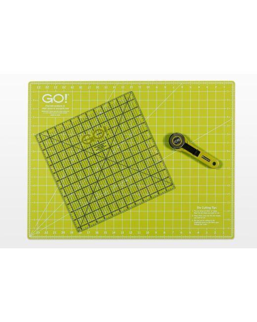 AccuQuilt GO! 6 x 6 Inch Precise Cutting Mat for Fabric Dies and Cutters, 2  Pack, 1 Piece - Kroger