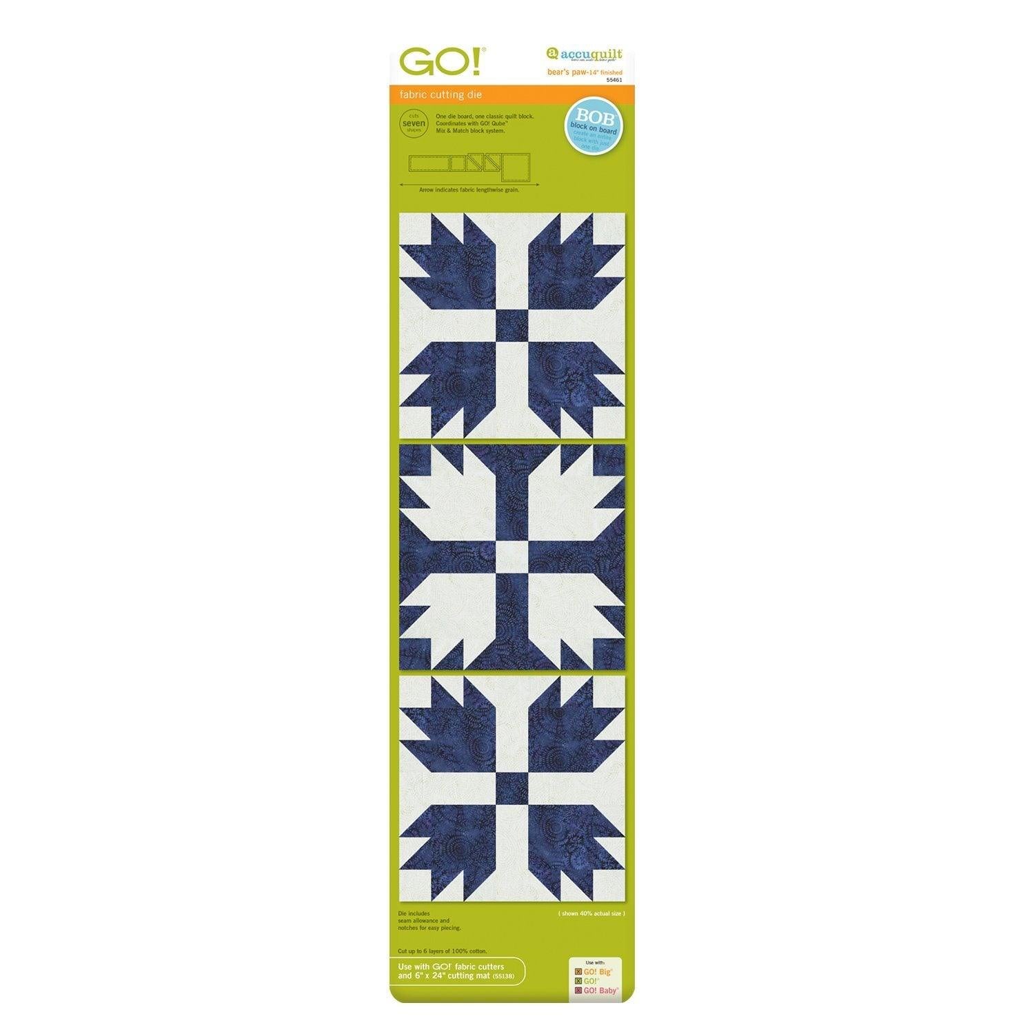 GO! 2” & 4” finished shapes - Value Die (55018) – Maple Leaf Quilting  Company Ltd.