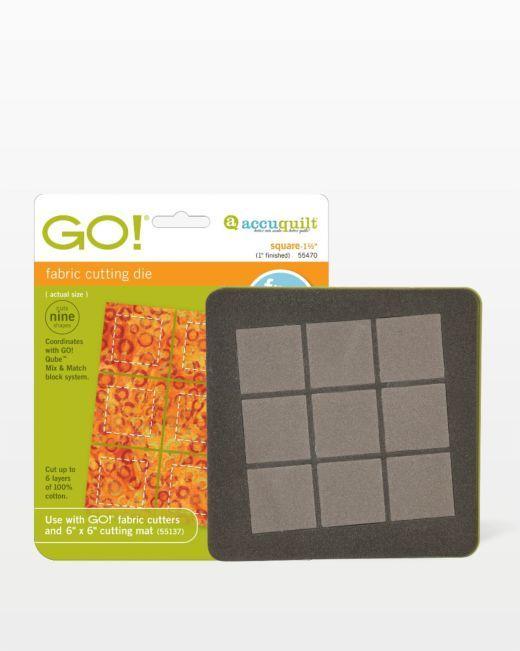 AccuQuilt GO! 6 x 6 Inch Precise Cutting Mat for Fabric Dies and Cutters, 2  Pack, 1 Piece - Fry's Food Stores